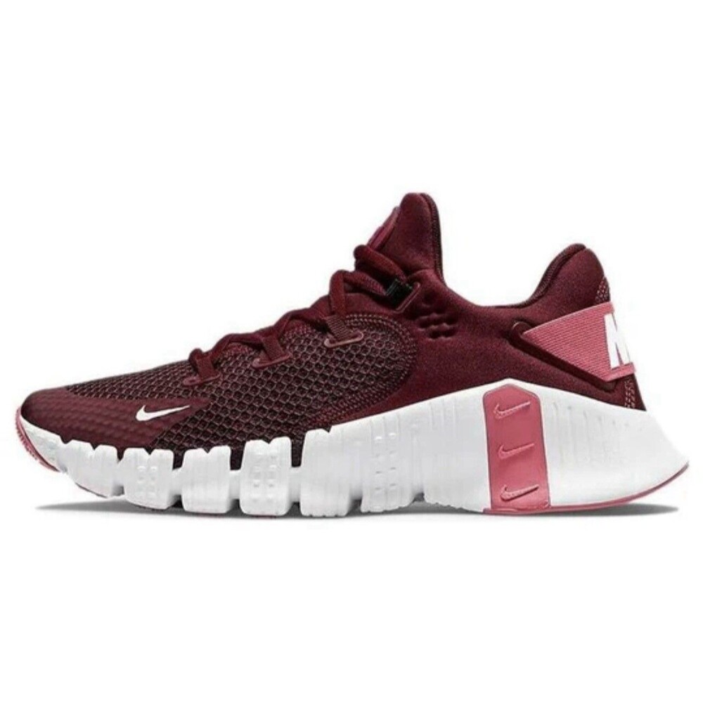 Womens Nike Free Metcon 4 Dark Beetroot White Size 12/Mens 10.5 CZ0596-669
